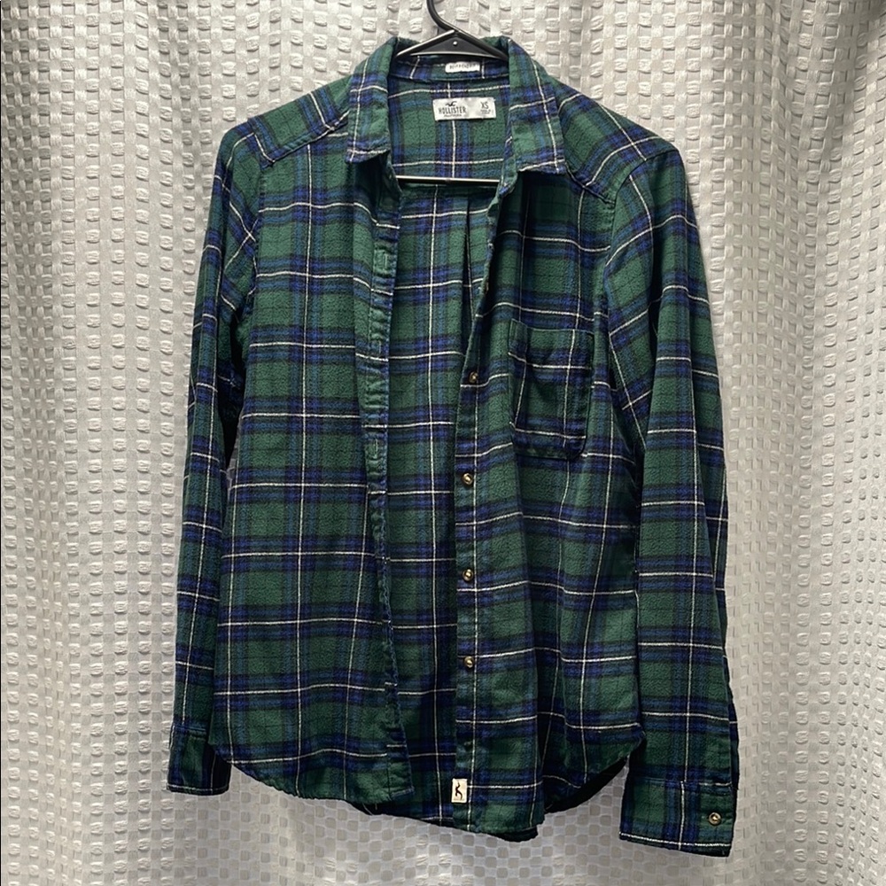 Green Plaid Shirt